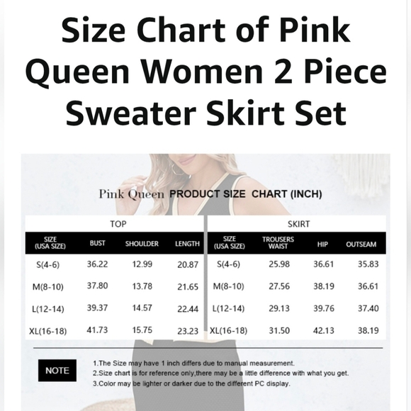 Pink Queen Women's Summer 2 Piece Outfit #981, 982, 983, 988 - Picture 12 of 12